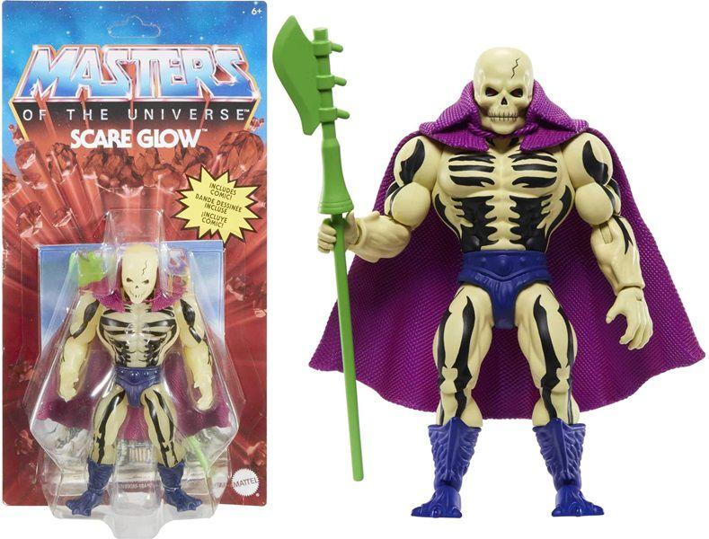 Boneco Articulado Retro Scare Glow - Brilha No Escuro He-Man